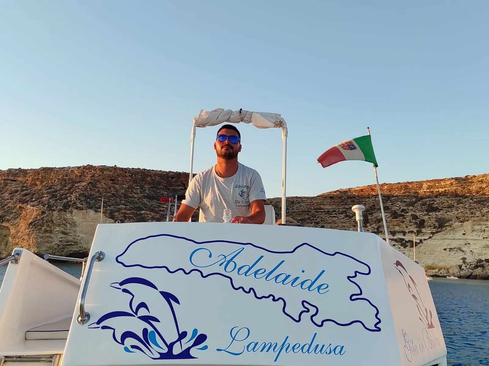 Gita in barca con Adelaide